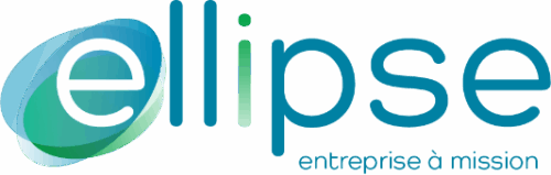 Logo ellipse sur fond transparent.