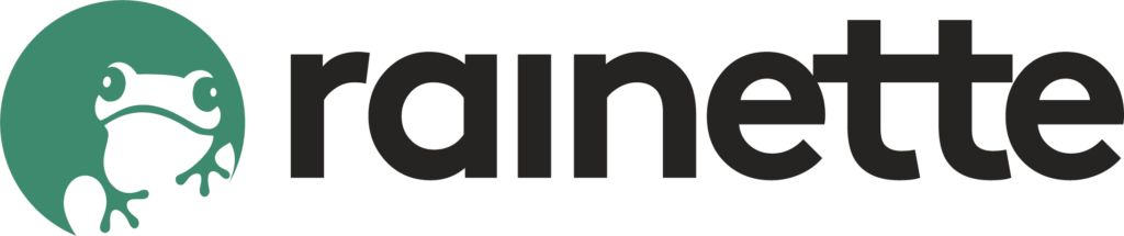 Logo Rainette sur fond transparent.