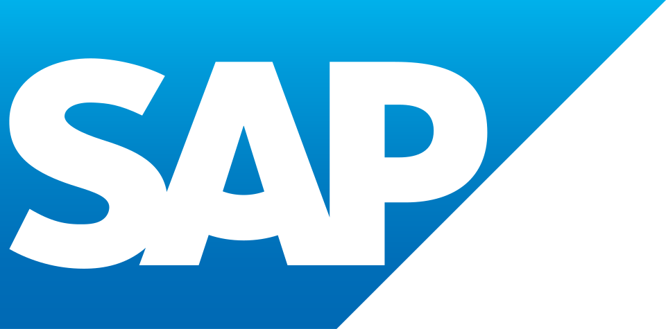 Logo Sap sur fond transparent.